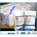 Agriculture Fertilizer Grade Blue Stone pentahidrato químico Sulfato de cobre CuSO4.5H2O